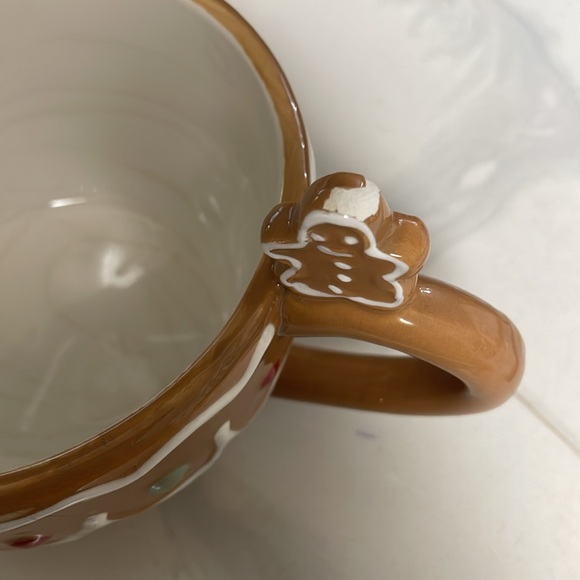 Set of 6 Gingerbread Man Figural Mugs, 18 Oz. - Picture 6 of 12